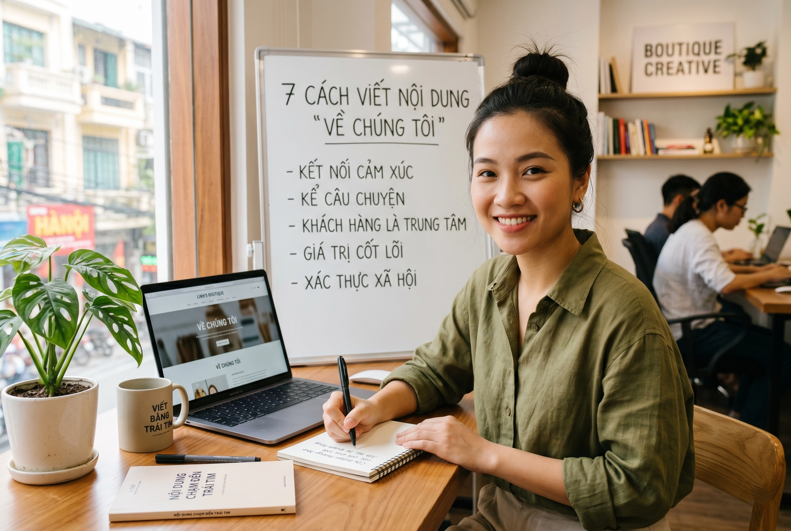 Vách Viết Nội Dung "Về Chúng Tôi" Khiến Khách Hàng Chốt Đơn Ngay Lập Tức
