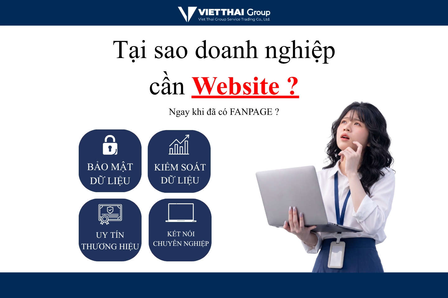 Tại sao doanh nghiệp cần Website ngay cả khi đã có Fanpage?