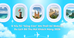 8 Yếu Tố "Sống Còn" Khi Thiết Kế Website Du Lịch Để Thu Hút Khách Hàng 2026