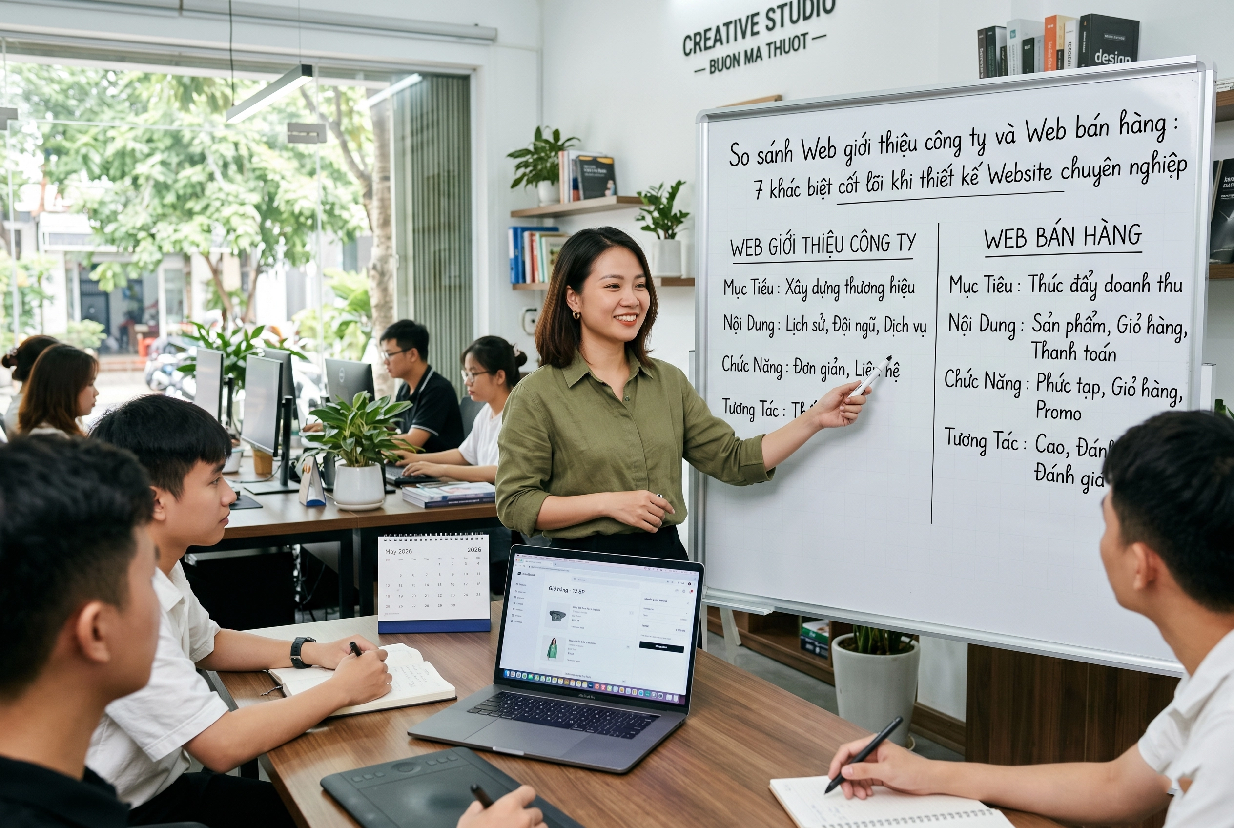 7 khác biệt cốt lõi khi thiết kế Website chuyên nghiệp bạn cần biết