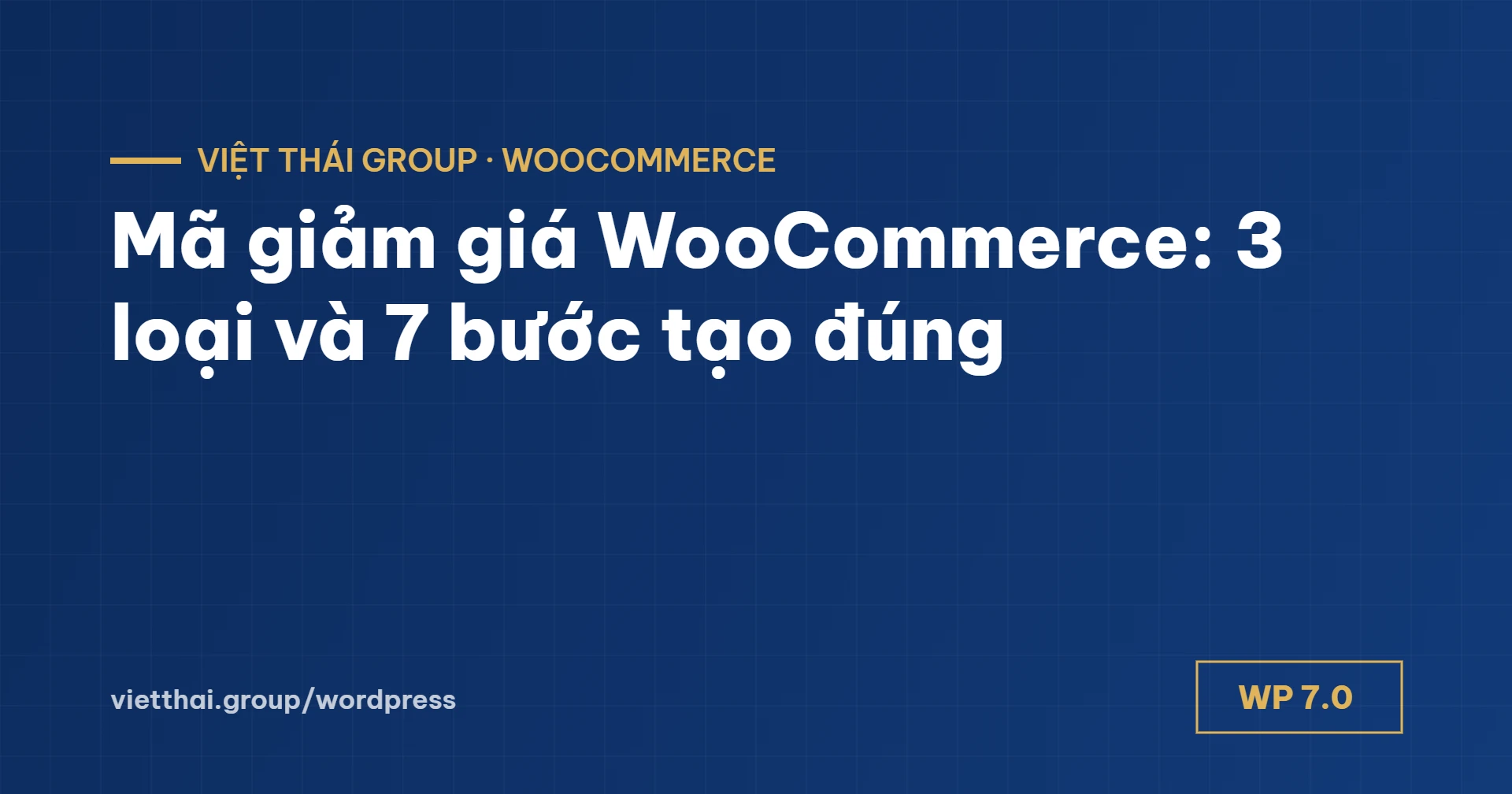 Mã giảm giá WooCommerce: 3 loại giảm giá, 7 bước tạo và cách chống lạm dụng